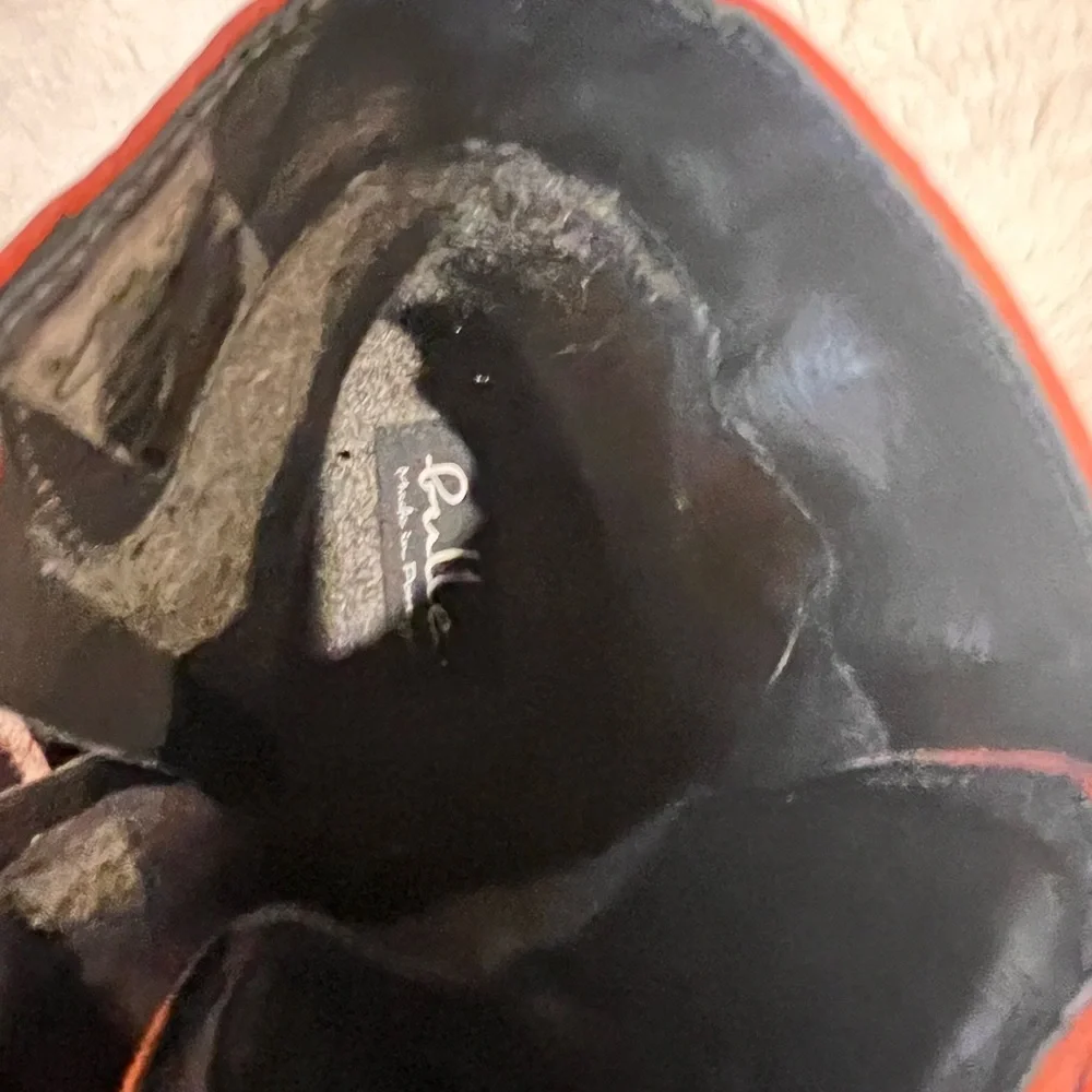 Canadian Bulle pointy toe red patent zip boots size 39 8 /8.5 - Picture 2 of 7